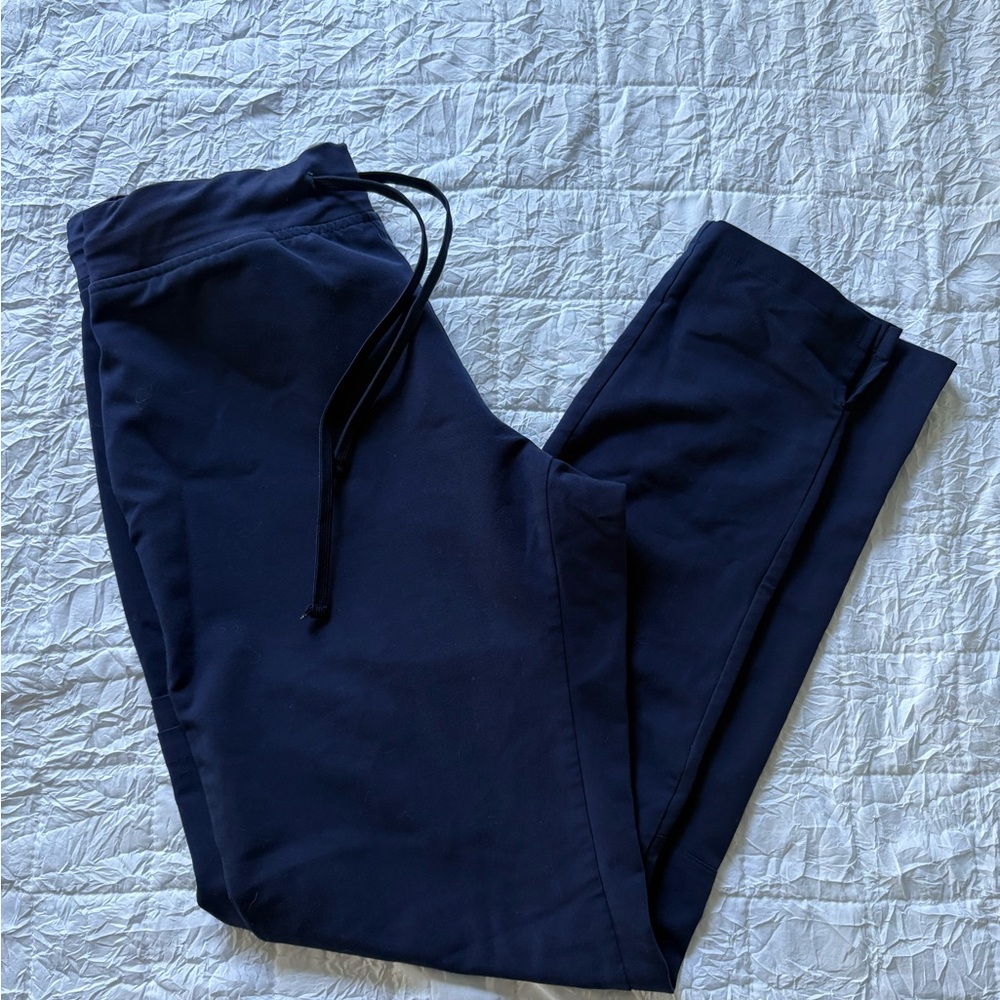 Mandala Navy Blue Women’s Scrubs Size Small